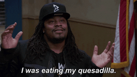 Marshawn Lynch Nbc GIF by Brooklyn Nine-Nine - Find & Share ...