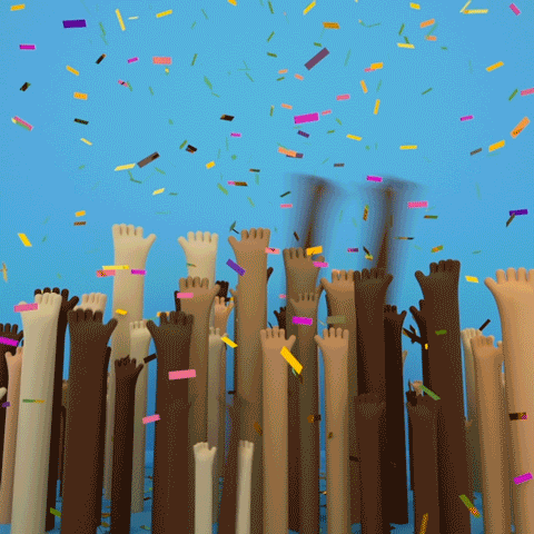 Celebrate Great Job GIF by aaf.nyc - Find & Share on GIPHY