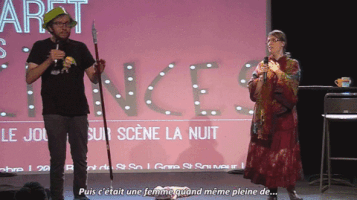 LesVulgaires woman science cabaret vulgaires GIF