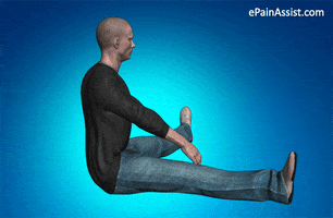 gentle hamstring stretching GIF by ePainAssist