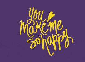 You Make Me Happy Love GIF by Denyse®