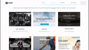 kajt readz website functionality GIF