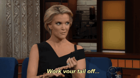 Work Hard Megyn Kelly GIF by The Late Show With Stephen Colbert ...