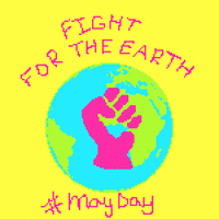 May Day Fist GIF by Amy