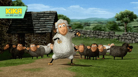 Sheep Dancing GIF by KiKA