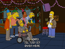 Sorry Episode 16 GIF by The Simpsons