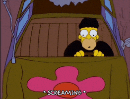 scared homer simpson GIF