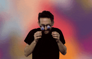 Googly Eyes Thumbs Up GIF by Diet Cig