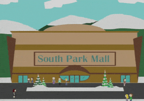 snow tree GIF by South Park 