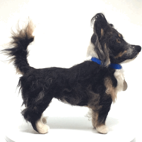 tazgoldstein art dog toy doll GIF