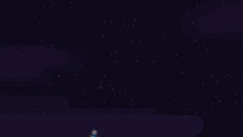 ryanratliff art animation space stars GIF