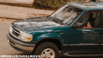 driving roll out GIF by Middle School Movie