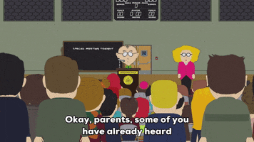 mr. mackey speech GIF by South Park 