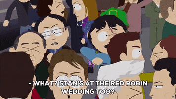 crowd wondering GIF by South Park 
