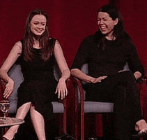 gilmore girls laughter GIF by The Paley Center for Media
