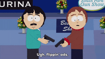 gun flower GIF by South Park 