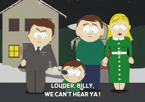 interview family GIF by South Park 