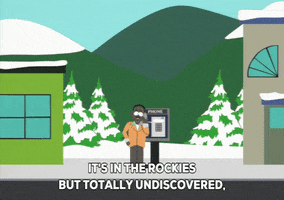 happy pay phone GIF by South Park 