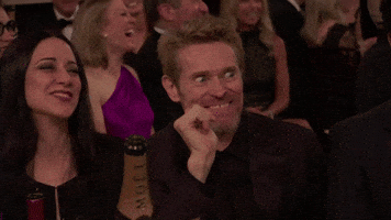 Willem Dafoe Golden Globes 2018 GIF by madmoiZelle