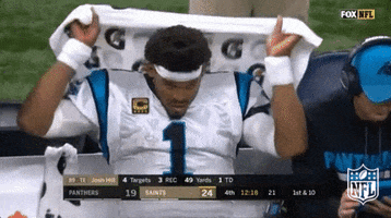 Frustrated Carolina Panthers GIF by NFL
