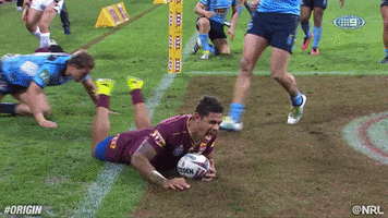 Rugby League Celebration GIF by NRL