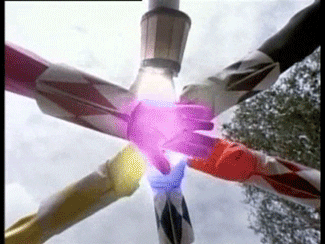 Image result for power rangers assemble gif