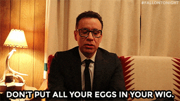 tonight show eggs in a wig GIF by The Tonight Show Starring Jimmy Fallon