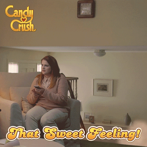 that sweet feeling daring cat GIF by Candy Crush