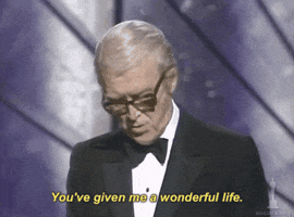 Jimmy Stewart Youve Given Me A Wonderful Life GIF by The Academy Awards