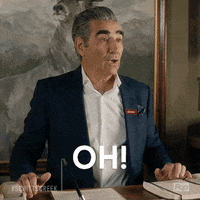 eugene levy johnny rose GIF by Schitt's Creek