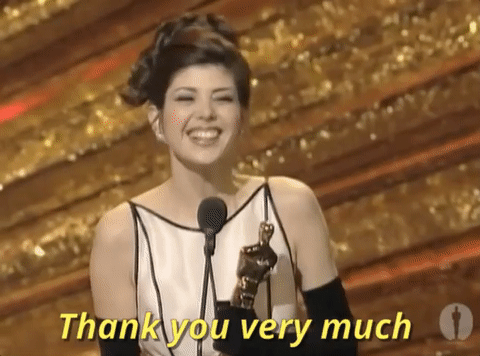 Marisa Tomei Oscars 1993 GIF by The Academy Awards