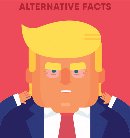 stevenfoley trump fucktrump alternativefacts GIF