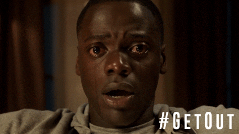 Image result for get out gif
