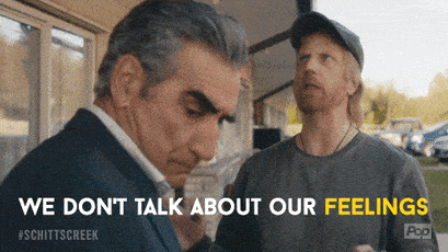 we dont talk about our feelings GIFs - Primo GIF - Latest Animated GIFs