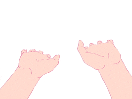 voila hands GIF by brontron