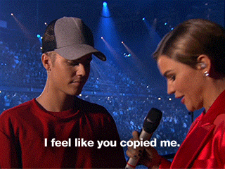 Justin Bieber Copy Cat GIF by 2016 MTV EMA - Find & Share on GIPHY