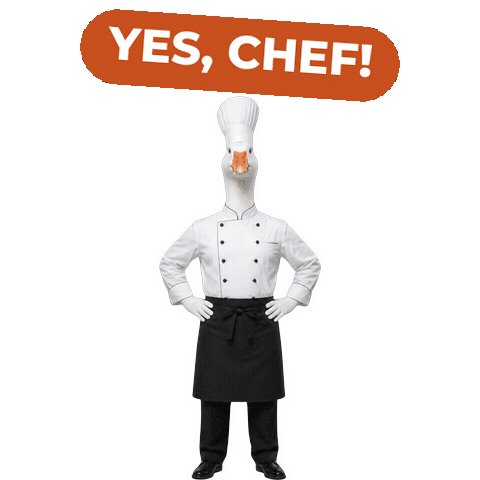 Chef Restaurant Sticker by GansFein