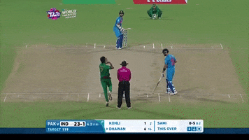 icc #wt20 - india vs pakistan match GIF by bypriyashah