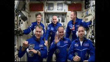 space waving GIF by NASA