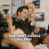 can't handle all this matthew GIF by HULU