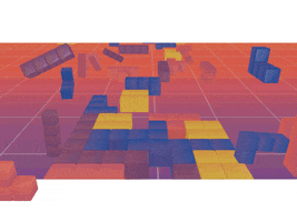 tetris blocks GIF by alcinoo