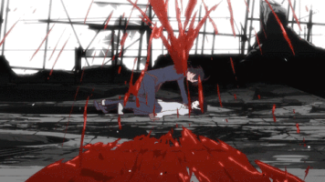 SaxTheTiger anime blood monogatari araragi GIF