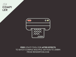 rendertom animation free promo after effects GIF