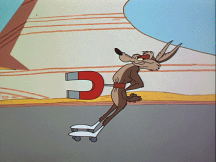 Wile E Coyote Cartoon GIF - Find & Share on GIPHY