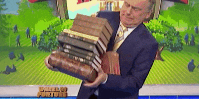the set books GIF by Wheel of Fortune