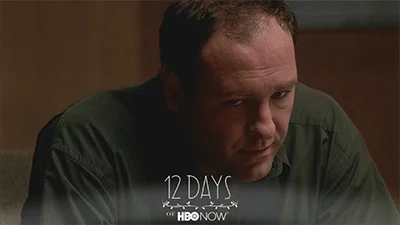 the sopranos 12 days of hbo now GIF by HBO