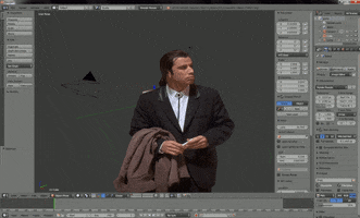 jonaslavarini confused john travolta blender GIF