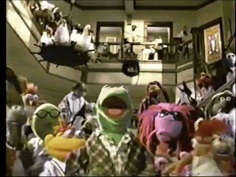 the muppets dancing GIF