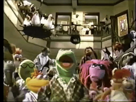 the muppets dancing GIF