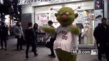 mascot love GIF by MLB